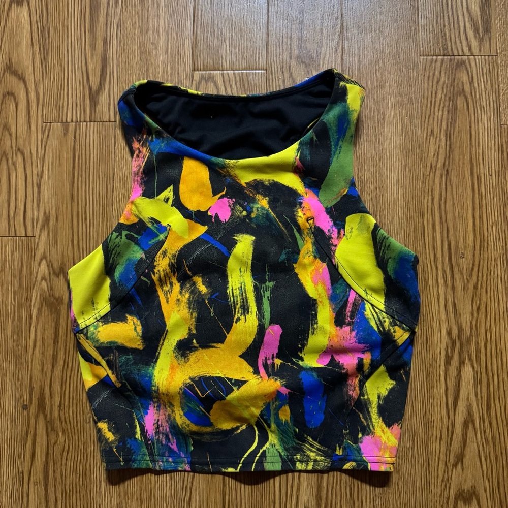Lululemon Wonder Train Long Line Sports Bra Size 4